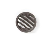 AC Grille Vent Panels For Benz X204 For GLK Class GLK260 GLK300 Front For Dashboard Air Vent Grille Cover Left Right AC Round Trim Centre Air Vent Outlet(Brown Left)