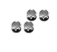 AC Grille Vent Panels For F250 For F350 For F450 For F550 For Super For Duty DC3Z19893BA AC Air Duct Vent Air Conditioning Outlet(4 Grey Chrome)