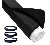 AC Hose Cover, Air Duct Wrap, Exhaust Pipe Insulator, Thermal Protection Sleeve, 59.06x21.26 inches, Easy Installation Guard, For 5 and 5.9 Inch Tubing, Home Cooling Replacement
