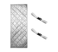 AC Hose Insulation Cover - Quilted Heat-Resistant Exhaust Tube Sleeve with 2 Adjustable Buckle Straps, Portable AC Vent Protector Wrap | for Air Conditioner Home Dormitory Hotel Restaurant