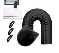 AC Hose Insulation Sleeve - 360 Duct Vent Cover | Thermal Exhaust Wrap, Adjustable Buckle Universal Shielding Protection, Double Check Material Accessory with 59 Inch Length Support