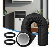 AC Hose Insulation Sleeve - AC Hosee Duct Vent Insulationn Sleevee, Thermal Pipe Protector Wrap, Foam Tube Cover | Energy Saving HVAC Insulations for Commercial Buildings Kitchen Home Basement