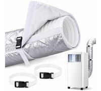 AC Hose Insulation Sleeve for TCL T10PS3SB 2024 2025 2026+ | Oxford Fabric Fits Household Air Conditioner Exhaust Hose Easy Installation with 2*Adjustable Buckle Straps Heat Reduction