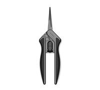AC Infinity 16cm Stainless Steel Pruning Shear, Lightweight Ergonomic Design, Straight Precision Blades with Nonstick Titanium Coating for Gardening, Hydroponics, Grow Tents, 6-Inch
