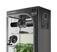 AC Infinity Advance Grow System 2x4, 2-Plant Kit 120x60x180cm, WiFi-Integrated Grow Tent Kit, Automate Ventilation, Circulation, Schedule Full Spectrum Samsung LM301H LED Grow Light, 2000D Mylar Tent