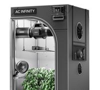 AC Infinity AI Grow System 2x4, 2-Plant Kit w/Self-Learning AI Controller