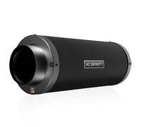 AC Infinity Air Carbon Filter 250mm with Premium Australian Virgin Charcoal for Inline Duct Fan, Odor Control, Hydroponics, Grow Rooms, 10-Inch