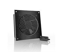 AC Infinity AIRPLATE S3, Quiet Cooling Fan System 16cm with Speed Control, for Home Theater AV Cabinet Cooling, 6-Inch