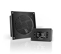 AC Infinity AIRPLATE T3, Quiet Cooling Fan System with Thermostat Control, for Home Theater AV Cabinets