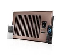 AC Infinity AIRTAP T6 Bronze, Register Booster Fan for 150x250mm Register Holes, Improves Heating & Cooling Vents, Quiet 10-Speeds, Bluetooth App Control Data Alerts. ONLY FITS 6” x 10” Duct Openings