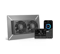AC Infinity AIRTITAN T7, Ventilation Fan 12" with Temperature Humidity Controller, for Crawl Space, Basement, Garage, Attic, Hydroponics, Grow Tents