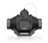 AC Infinity Automatic Duct Fan 100mm, Inline Fan with Differential Fan