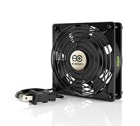 AC Infinity AXIAL 1225, Quiet Muffin Fan, 120V AC 120mm x 25mm Low Speed, UL-Certified for DIY Cooling Ventilation Exhaust Projects
