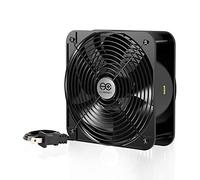 AC Infinity AXIAL 2060, Muffin Fan, 120V AC 200mm x 200mm x 60mm High Speed, for DIY Cooling Ventilation Exhaust Projects
