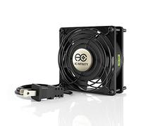 AC Infinity AXIAL 9225, Quiet Muffin Fan, 120V AC 92x92x25mm High Speed, UL-Certified for DIY Cooling Ventilation Projects