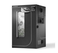AC Infinity CLOUDLAB 866, Advance Grow Tent 5x5, Thickest 1" Poles, 2000D Mylar Canvas, Lab-Tested Highest Reflectivity, Largest Zipper Window, Controller Mount Plate, 60" x 60" x 80" Indoor Growing