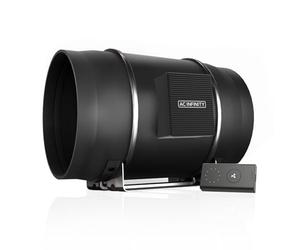 AC Infinity CLOUDLINE S10, Quiet 250mm Inline Duct Fan with Speed Controller - Ventilation Exhaust Fan for Heating Cooling Booster, Grow Tents, Hydroponics, 10-Inch