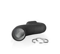 AC Infinity Flexible 100mm Aluminum Ducting, Heavy-Duty Four-Layer Protection, 2.4m Long for Heating Cooling Ventilation and Exhaust, 4" Ducting, 8 ft. Long
