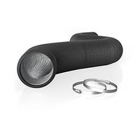 AC Infinity Flexible 4-Inch (10.16 cm) Dual-Layer Aluminium Ducting, 25-Feet (7.6 m) Long for Heating Cooling Ventilation and Exhaust