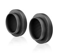 AC Infinity Grow Tent Duct Vent, 2 Pack - Light-Blocking Twist-On Air Vents with Built-in Adapter, Insect & Dust Filter, High Airflow, Fits Standard 200mm Duct Ports, 8-Inch