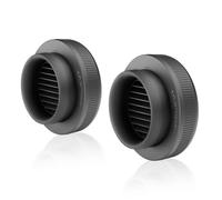 AC Infinity Grow Tent Duct Vent, 2 Pack - Light-Blocking Twist-On Air Vents with Built-in Adapter, Insect & Dust Filter, High Airflow, Fits Standard 150mm Duct Ports, 6-Inch