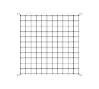 AC Infinity Grow Tent Trellis Netting 120x120cm, Heavy-Duty Elastic Plant Net with Steel Hooks, Flexible Hydroponics Support for Grow Tents, Gardening, and Horticulture, 4x4'