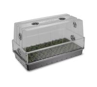 AC Infinity Large Humidity Dome, Heavy-Duty Germination Kit with 3mm Thick Clear Dome, Sturdy Drip Tray, 6x12 Cell Seedling Tray, and Vented Height Extension Panels, for Seed Starting, Cloning Plants