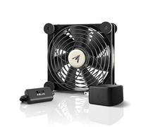 AC Infinity MULTIFAN S3-P, Quiet 120mm AC-Powered Fan with Speed Control, UL-Certified for Receiver DVR Playstation Xbox Component Cooling