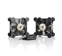 AC Infinity MULTIFAN S5, Quiet Dual 80mm USB Fan, UL-Certified for Receiver DVR Playstation Xbox Computer Cabinet Cooling