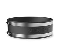AC Infinity Noise Reduction Clamp 200mm, Duct Coupler with Stainless Steel Clamps, Flexible Rubber Coupling for Inline Fans and Carbon Filters in Growing and HVAC, 8-Inch