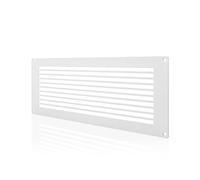 AC Infinity Passive Ventilation Grille 17", White, for PC Computer AV Electronic Equipment Cabinets, Rooms, and Closets