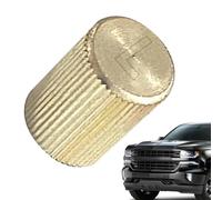 AC Low Pressure Port Cap - Leakproof Copper Dustproof,Low Pressure AC Valve Cap - For Automotive H V A C Air Conditioners Radiators Lines Vent Repair Maintenance Service