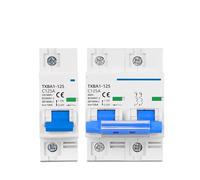 AC MCB 2P 230V Circuit breaker Air Switch 80A 100A 125A Overload Short Circuit Protection Breaking Capacity 10KA(2P,125A)