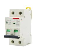 AC MCB C Type 230V 50/60HZ Mini Circuit Breaker Overvoltage and Undervoltage Protection 6A 10A 16A 20A 25A 32A 40A 50A 63A 1P+N(16A)