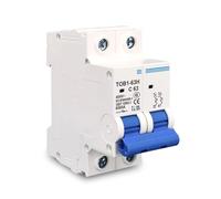 AC MCB TOB1-63H C curve 230/400V~ 50HZ/60HZ Mini Circuit breaker 1P 2P 3P 4P 3A 6A 10A 16A 20A 25A 32A 40A 50A 63A(4,3A)