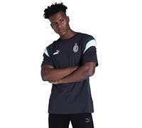 AC Milan 769339 FtblArchive Tee T-Shirt Men's Flat Dark Gray-Varsity Green L