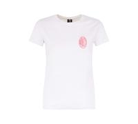 AC Milan A.C. Milan Women's Monochrome T Shirt, White, L UK