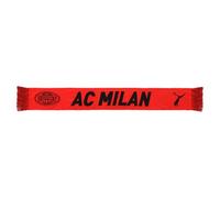 AC Milan AC Milan - ESS Scarf with Lettering, Official Logo, One Size, for Men and Women