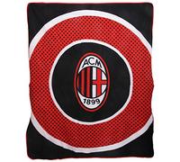 AC Milan Bulls Eye Fleece Blanket - Multi-Colour