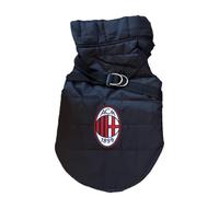 AC Milan Cappottino per Cani e Gatti Coat for Cats and Dogs, Nero, S