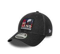 AC Milan City Pack 9Forty Cap M Crown Adults - Black