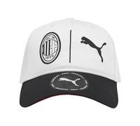 AC Milan Fan BB, Unisex Adults’ Baseball Cap, Feather Gray-Puma Black, 4099683449363