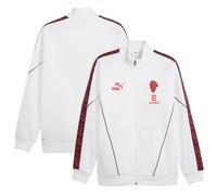 AC Milan Football Jacket KING Anthem White Puma Mens Serie A Official Licensed