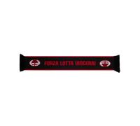 AC Milan Forza Fight Vincerai Scarf Official Product, red/black, One Size
