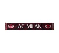 A.C. Milan Official AC Milan Jacquard Scarf, red/Black, One Size