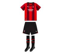 AC Milan Personalised 2023 2024 Home Mini Kit in Red | Size: 1-2 Years AC Milan Red 1-2 Years
