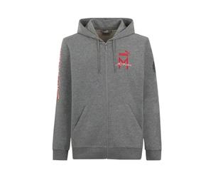 AC Milan PUMA Ftblicons Unisex Adult Hooded Sweatshirt (Pack of 1) Grey