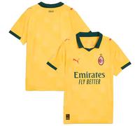 PUMA AC Milan 25/26 Third Jersey Youth, Sunny Yellow/Dark Myrtle, size 15-16 Youth
