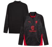 AC Milan Puma Football Training Sweatshirt Men's Black