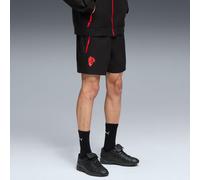AC Milan PUMAtech Relaxed Woven Shorts Men, Black/For All Time Red, size XS